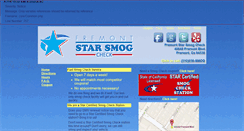 Desktop Screenshot of fremontstarsmogcheck.com